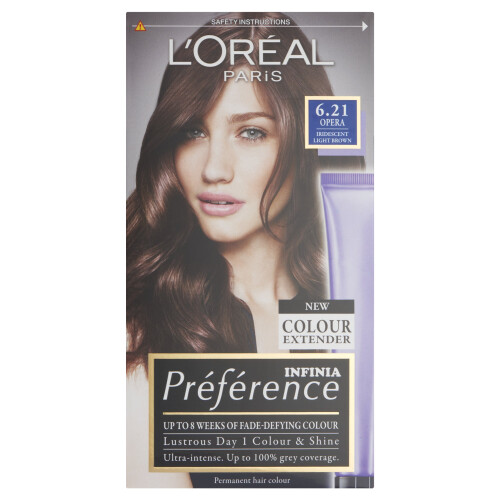 L'Oreal Preference Infinia 6.21 Opera Irridescent Light Brown on OnBuy