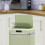 Swan Swan Retro Square Green Sensor Bin - 45 Litre 3
