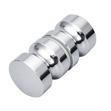 Aluminum alloy Shower Door Pair Handle Knob,Groove Shower Door Handle knobs,handles knobs for bathroom