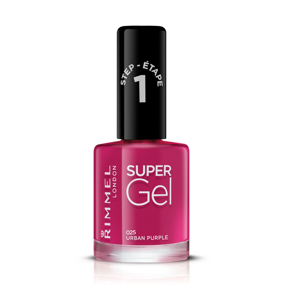 Rimmel London Supergel Kate Nail Lacquer 025 Urban Purple