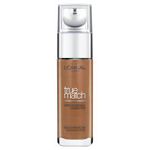 L'Oréal Paris True Match Foundation, 10.W Deep Golden, 30 ml