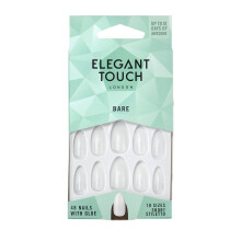 Elegant Touch - Bare Nails (was totally bare) - Short Stiletto Shape