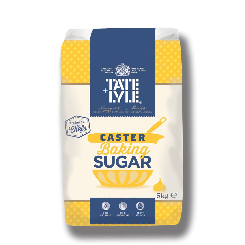 Tate & Lyle Tate And Lyle Sugars Caster Sugar 5 Kg