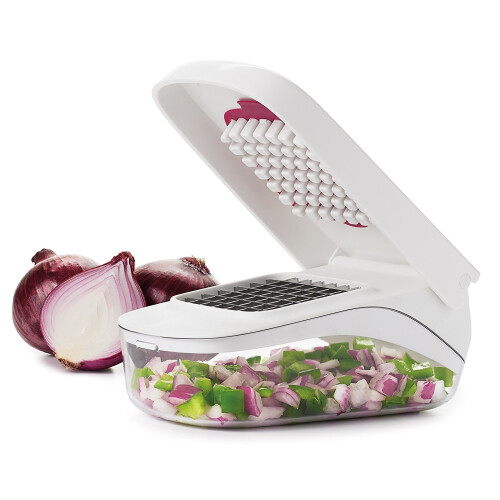 OXO OXO Good Grips Vegetable Chopper with Easy Pour Opening - White 1