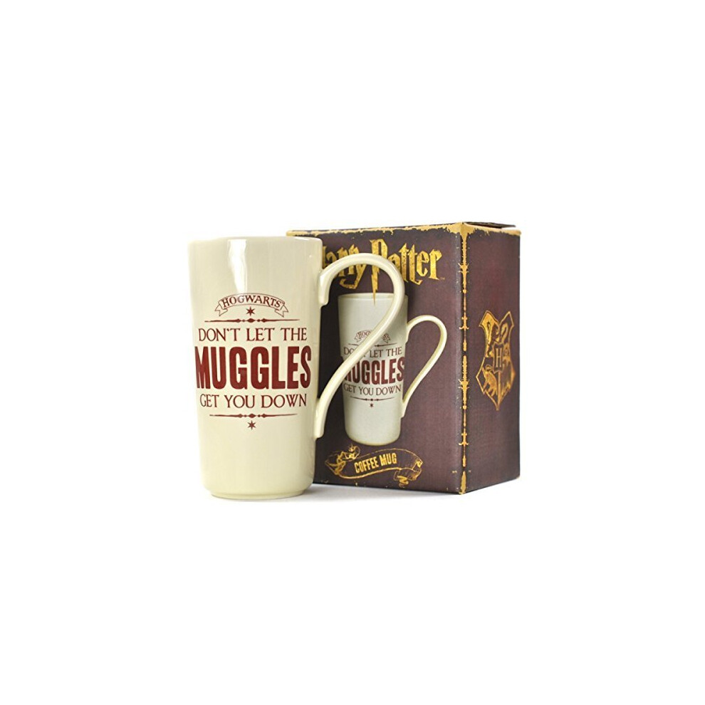 Harry Potter Muglhp01 Latte Mug - Muggles