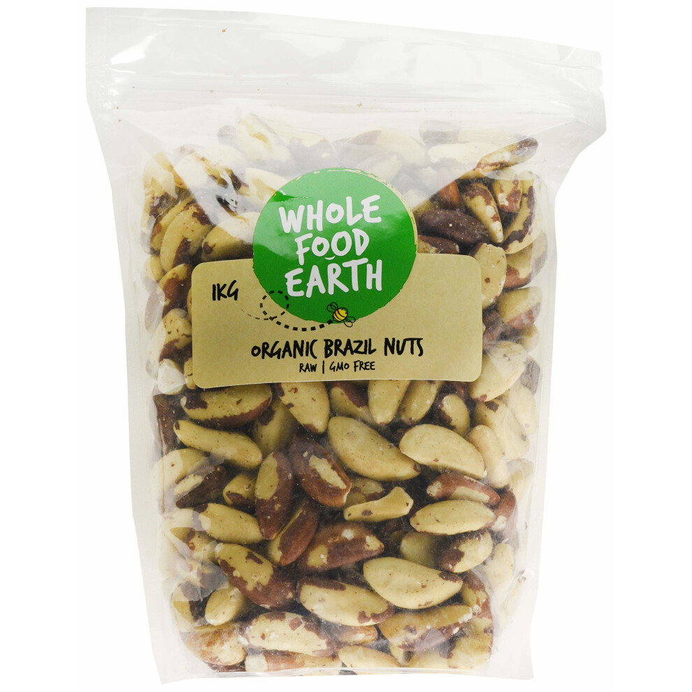 Wholefood Earth Organic Brazil Nuts, 1 kg