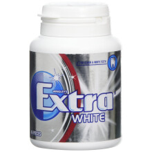 Wrigley's Extra White Sugarfree Chewing Gum 46 Pieces (Pack of 6)
