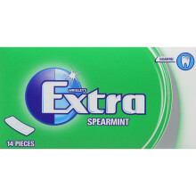 Wrigley's Extra Spearmint Sugarfree Chewing Gum 14 Pieces x 12