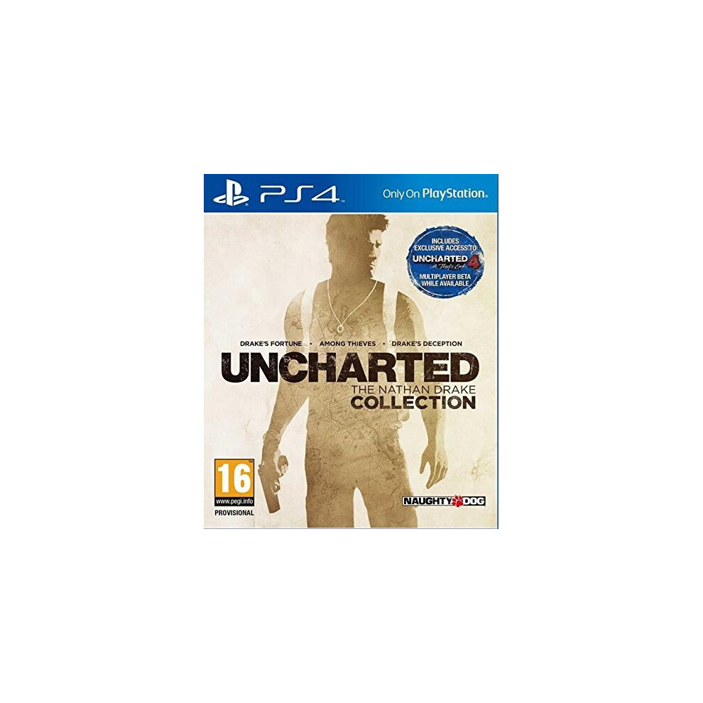 Playstation Uncharted: The Nathan Drake Collection (Ps4) White