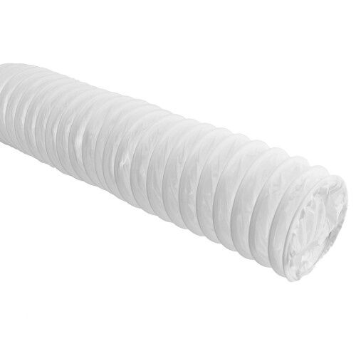 SPARES2GO Vent Hose & Extension Ring Kit for WHITE KNIGHT Vented Tumble Dryer (4"/100mm Diameter