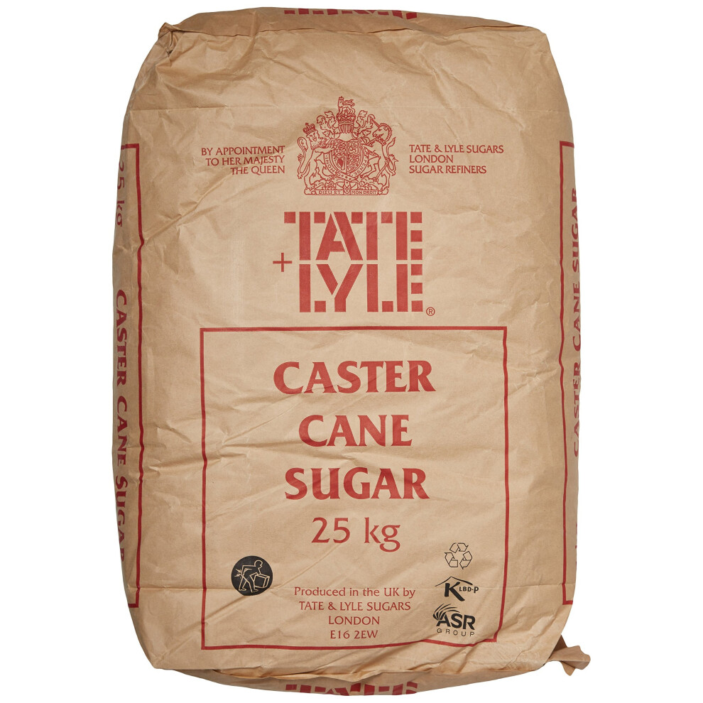 Tate & Lyle Tate And Lyle Fairtrade Caster Sugar 25 Kg