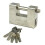 CDCÂ®5 Keys 1.1 KG Super Heavy Duty Rectangular 20' 40' Container Garage Shed Shutter Chain Padlock 94mm Heavy Duty High Security 2