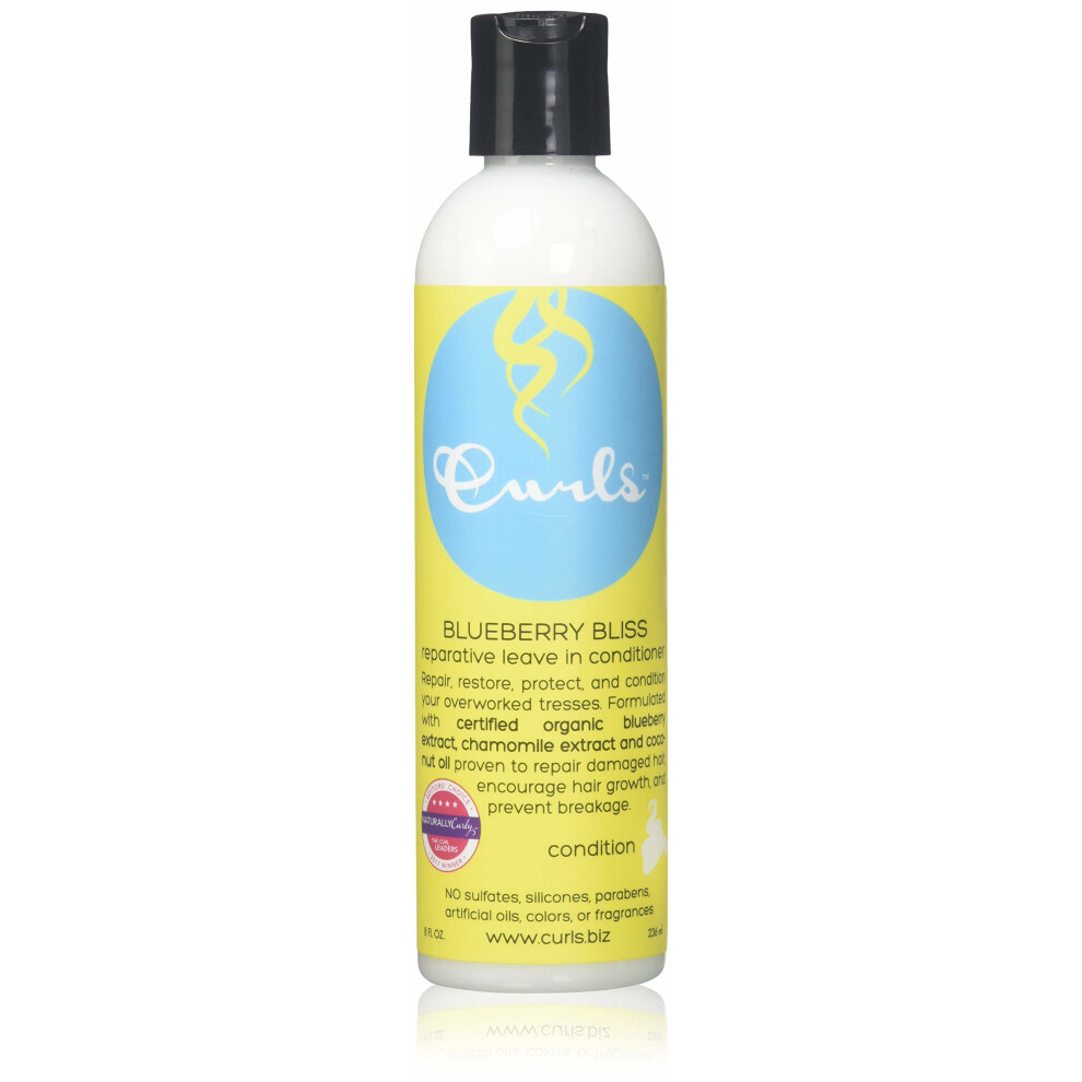 Curls Blueberry Bliss Reparative Leave-In Conditioner (236Ml)