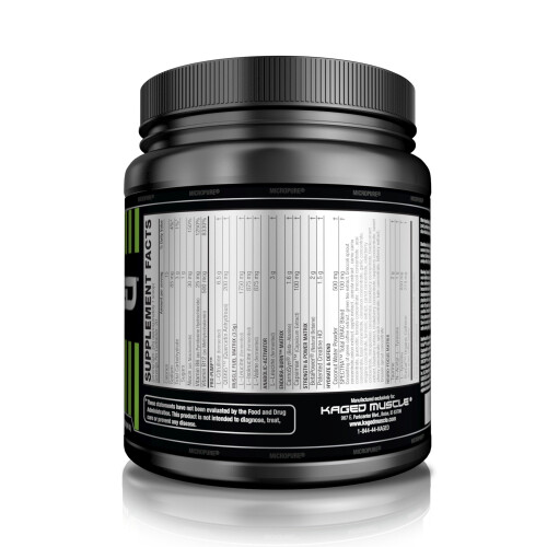 Kaged Muscle Pre Kaged Pre-Workout Primer, Fruit Punch, 20 Count 1