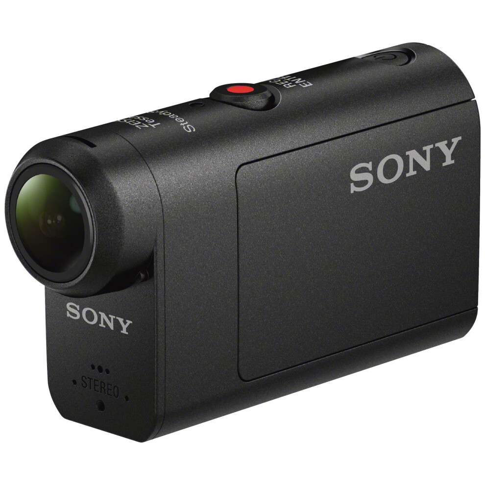 Used Sony HDR-AS50 Action Camera with 60 m Waterproof Housing, 3x Zoom, SteadyShot and Wi-Fi - Black 