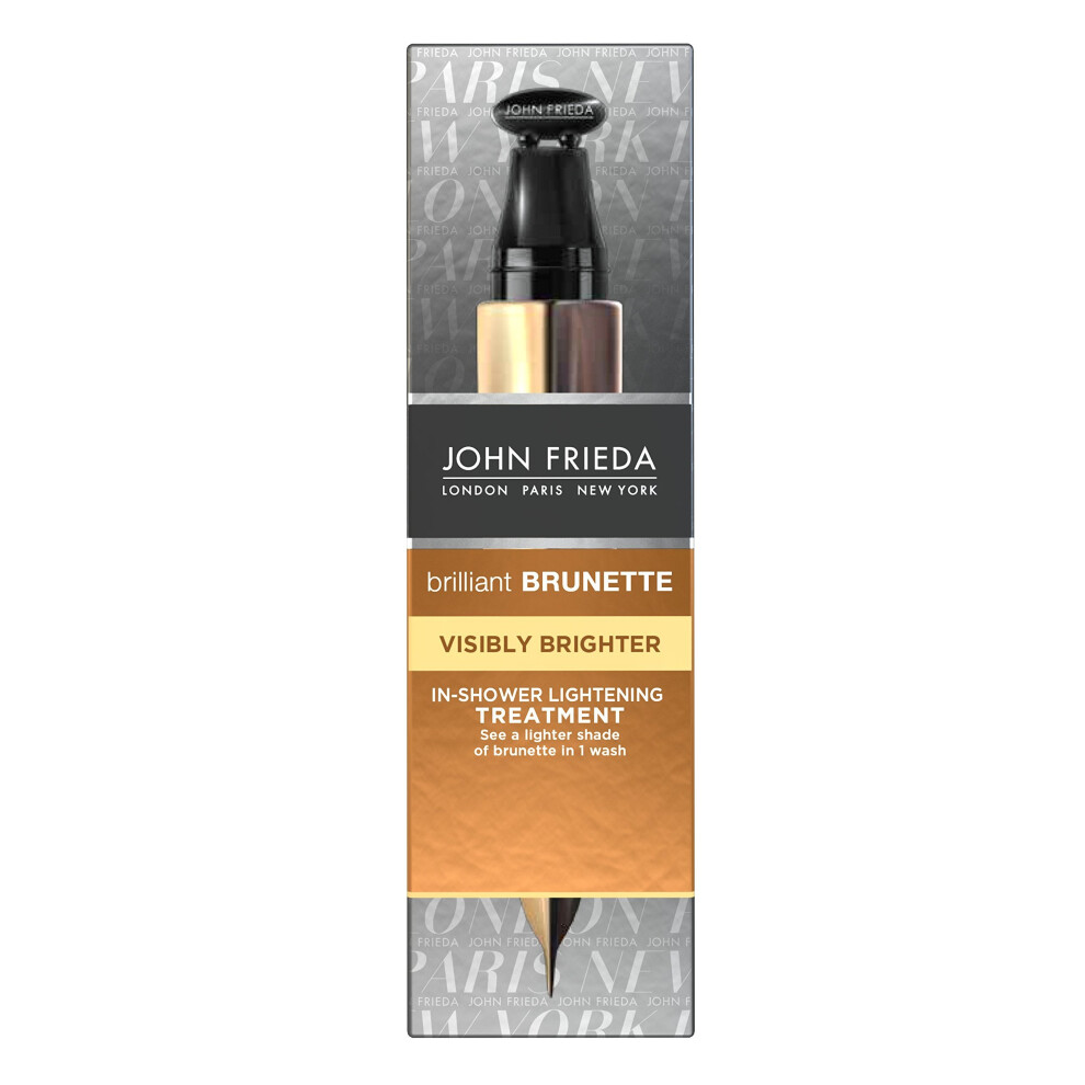 John Frieda Brilliant Brunette Visibly Brighter In-Shower Treatment, 34 ml