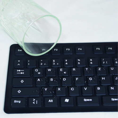 Logilink ID0019 Flexible Keyboard, PC/Mac, Keyboard German Layout 2
