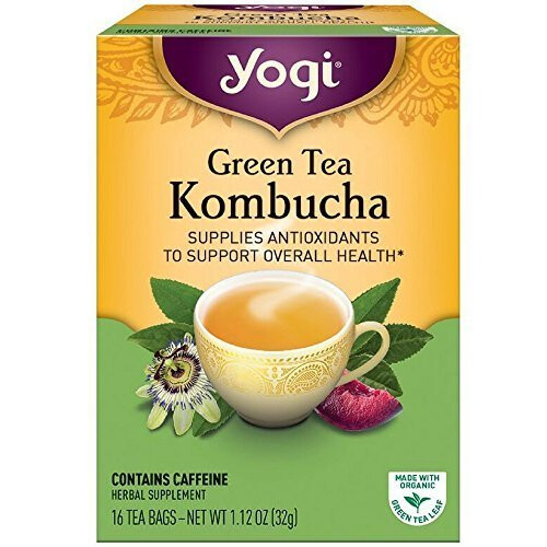Yogi Tea, Grüner Tee Kombucha, 16 Teebeutel, 1,12 oz (32 g)