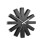 Umbra Umbra "Ribbon Wall Clock, Black 1
