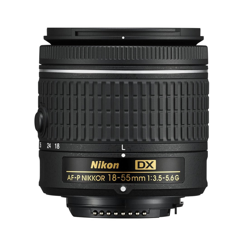 Nikon 18-55 mm f/3.5-5.6G AF-P DX Nikkor Lens for Camera