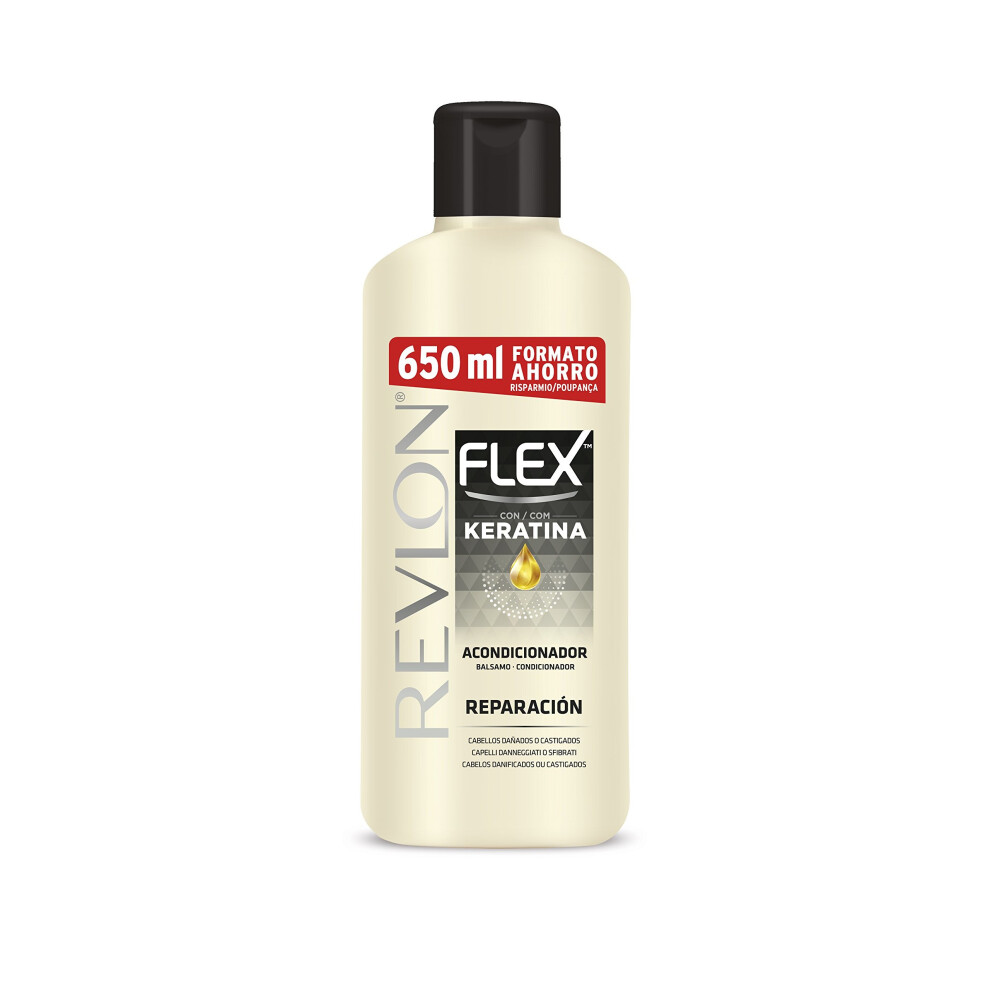Revlon Flex Keratin Conditioner Damaged HairÂ â€“Â 650Â ml