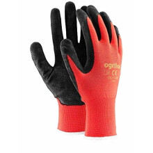 24 PAIRS NEW LATEX COATED WORK GLOVES SAFETY DURABLE GARDEN GRIP BUILDERS (XL - 10)