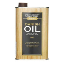 Ronseal CRDOMO500 Colron Refined Danish Oil - Medium Oak, 500ml, Durable Wood Finish