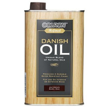 Ronseal CRDODO500 500ml Colron Refined Danish Jac Oil - Dark Oak Finish, Durable Resin-Oil Coat