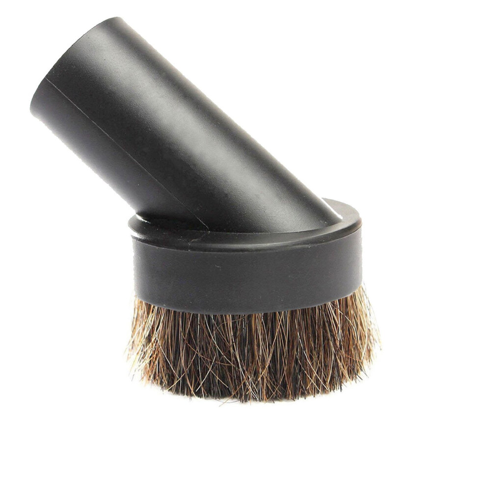 SPARES2GO Horsehair Round Dusting Brush Tool Head for Numatic Henry HVR200 Vacuum Cleaners (32mm)