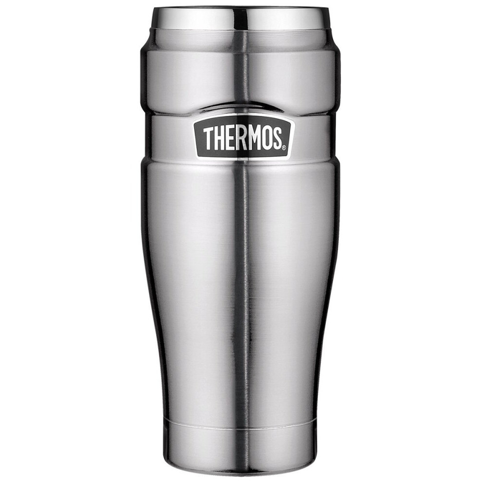 Thermos Insulated Drinking Cup Stainless King Can 0,47l Matte Stainless Steel