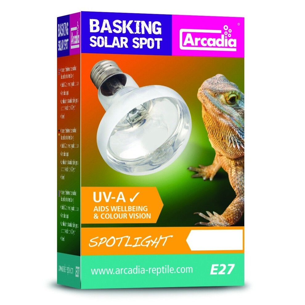 Arcadia Basking Solar Spot Light Bulb 75W (SBS75)