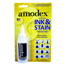 Amodex Ink and Stain Remover - Gentle, Non-Toxic Cream (Lanolin-Based, Eco-Friendly) VZAMO1OZ