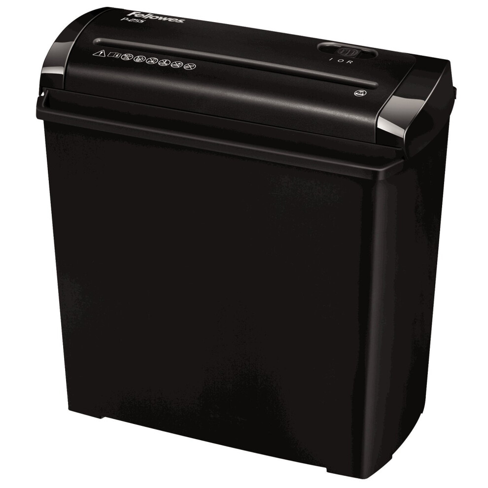 Fellowes Powershred P-25S Strip Cut Personal Shredder