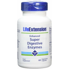 Life Extension, Enzymes Digestives Super Améliorées, 60 Gélules Végétariennes