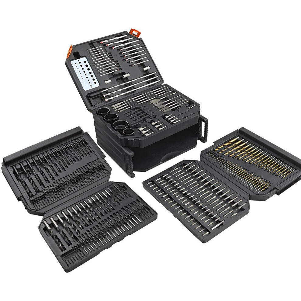Lumberjack DBS300 Drill Driving Bit Accessory Set 300 Piece with Case