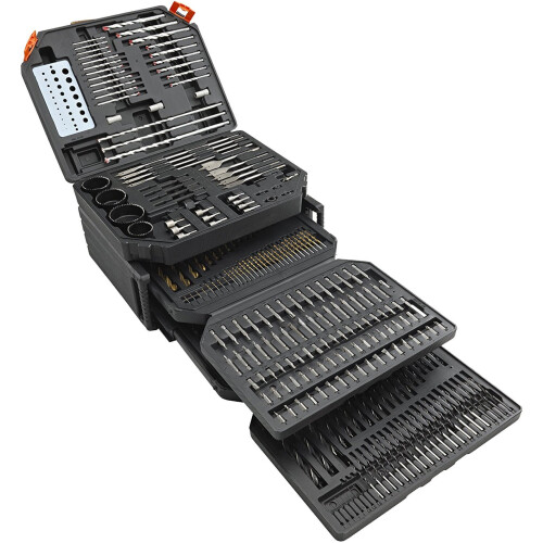 Lumberjack DBS300 Drill Driving Bit Accessory Set 300 Piece with Case 2