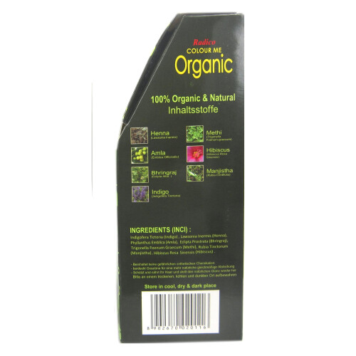 RADICO ORGANIC NATÜRLICHEHAARFARBE HELLBRAUN 1