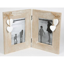 Ashley Farmhouse Double Standing Photo Frame