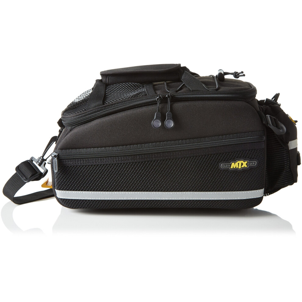 Topeak Unisex Adult MTX EX Trunk Bag - Black, 35 x 19 x 21 cm/8 Litre