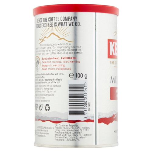 Kenco Kenco Millicano Americano Instant Coffee 100g 1