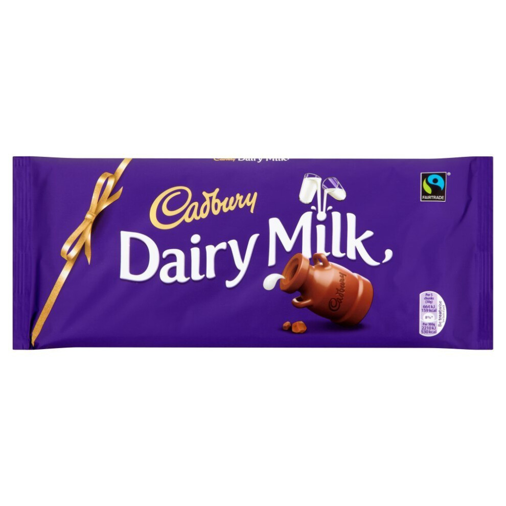 Cadbury Dairy Milk Chocolate Bar, 360G