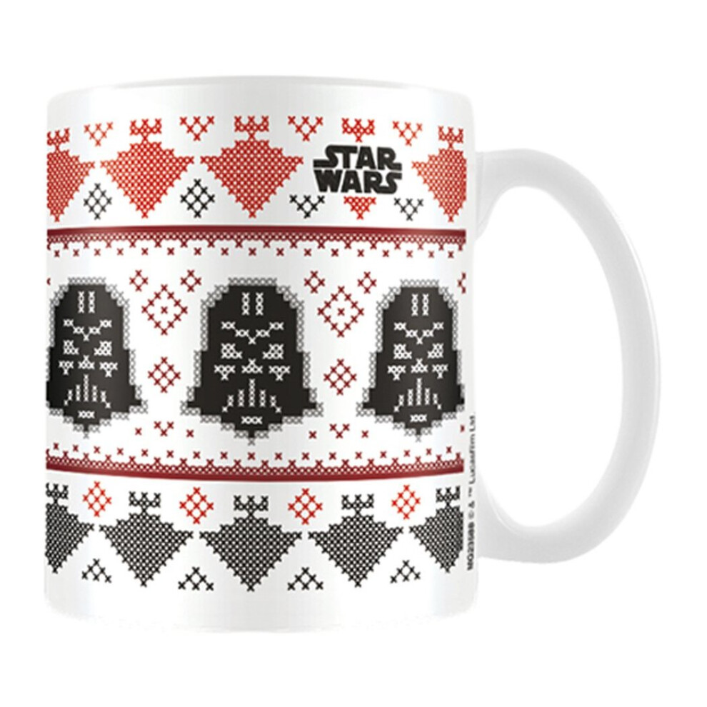 Pyramid International"Star Wars (Darth Vader Christmas)" Official Boxed Ceramic Coffee/Tea Mug, Multi-Colour, 11 oz/315 ml
