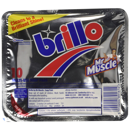 Mr Muscle Brillo Multi-Use Soap Pads