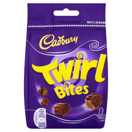 Cadbury Cadbury Twirl Bites Chocolate Bag, 109g