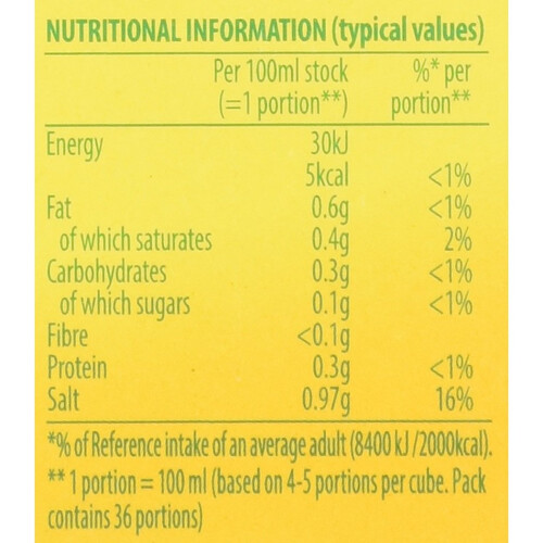 Knorr Knorr Lamb Stock Cubes 8 x 10g 2