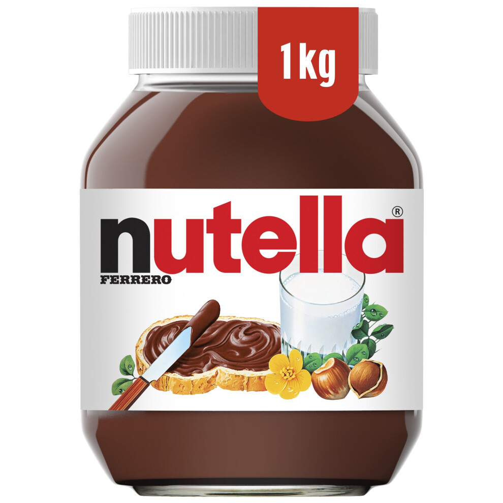 Nutella Hazelnut Chocolate Spread, 1kg