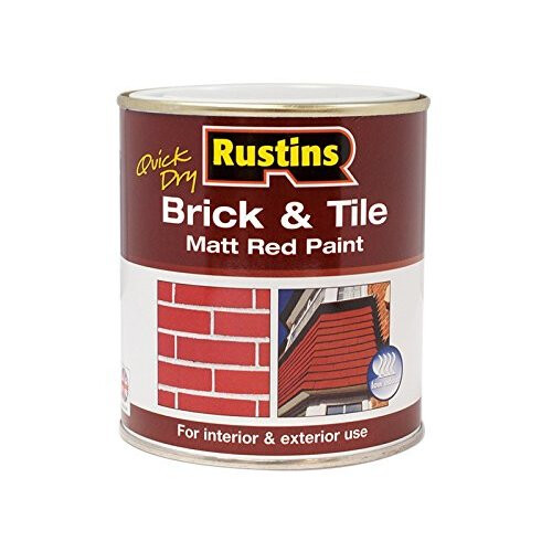 Rustins Rustins BRITW1000 Quick Dry Brick & Tile 1L