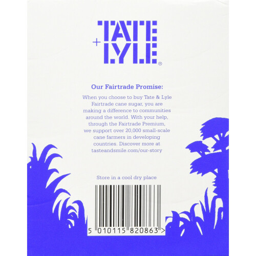 Tate & Lyle Fairtrade White Sugar Cubes, 500g 2