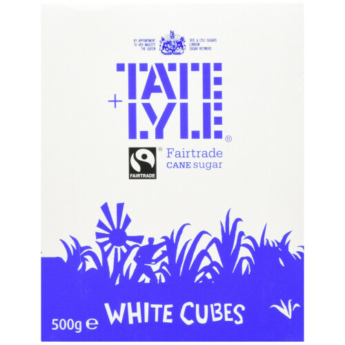 Tate & Lyle Fairtrade White Sugar Cubes, 500g