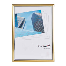 Inspire For Business EASA3GDP A3 Easy Loader Photo/Poster Frame - Gold